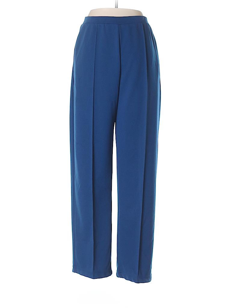 Haband! Solid Dark Blue Dress Pants Size 8 - 66% off | thredUP