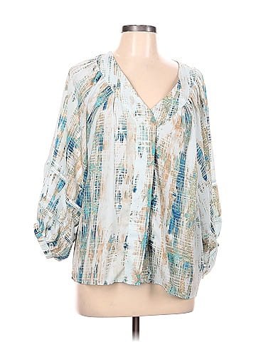 Sharagano 3/4 Sleeve Blouse (view 1)