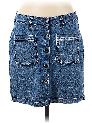 G.H. Bass & Co. Denim Skirt (view 1)