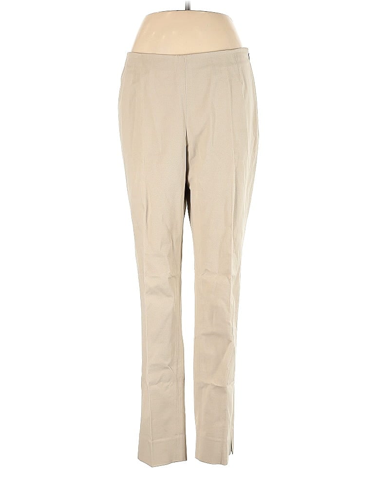 Pre-owned Lafayette 148 Casual Pants In Brown