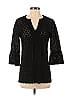 Sara Campbell Black 3/4 Sleeve Blouse Size XS - photo 1