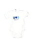 Rabbit Skins 100% Cotton Graphic White Short Sleeve Onesie 3-6 MO / 6 MO - photo 1