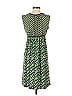 Max Studio Print Green Casual Dress Size S - photo 2