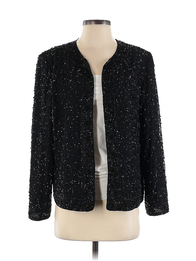 JMD New York 100% Polyester Black Kimono Size P (petite) - photo 1
