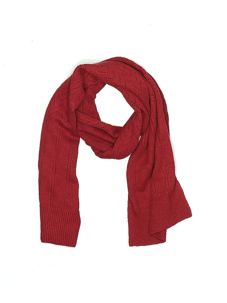 Dillard's Burgundy Red Scarf One size - photo 1