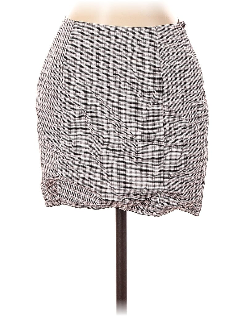 Pre-owned Lulus Casual Skirt In Gray