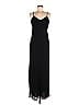 Betsy & Adam 100% Polyester Solid Black Casual Dress Size 9 - photo 1