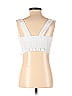 BB Dakota Silver White Sleeveless Top Size S - photo 2