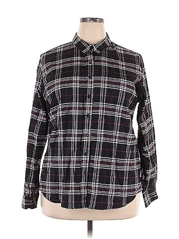Weatherproof Long Sleeve Button-Down Shirt (view 1)