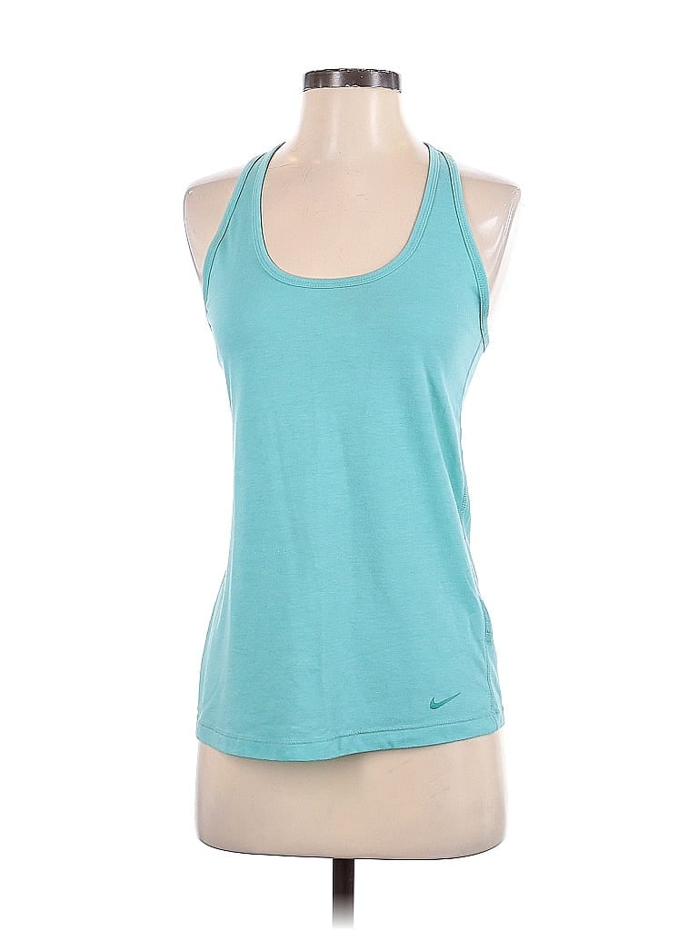Pre-owned Nike Active Tank Top In Blue