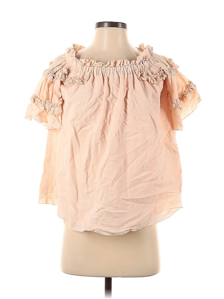 Pre-owned Steele Short Sleeve Blouse