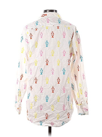 Solid & Striped Long Sleeve Blouse (view 2)