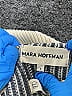 Mara Hoffman 100% Wool Stripes Silver Wool Pullover Sweater Size S - photo 3