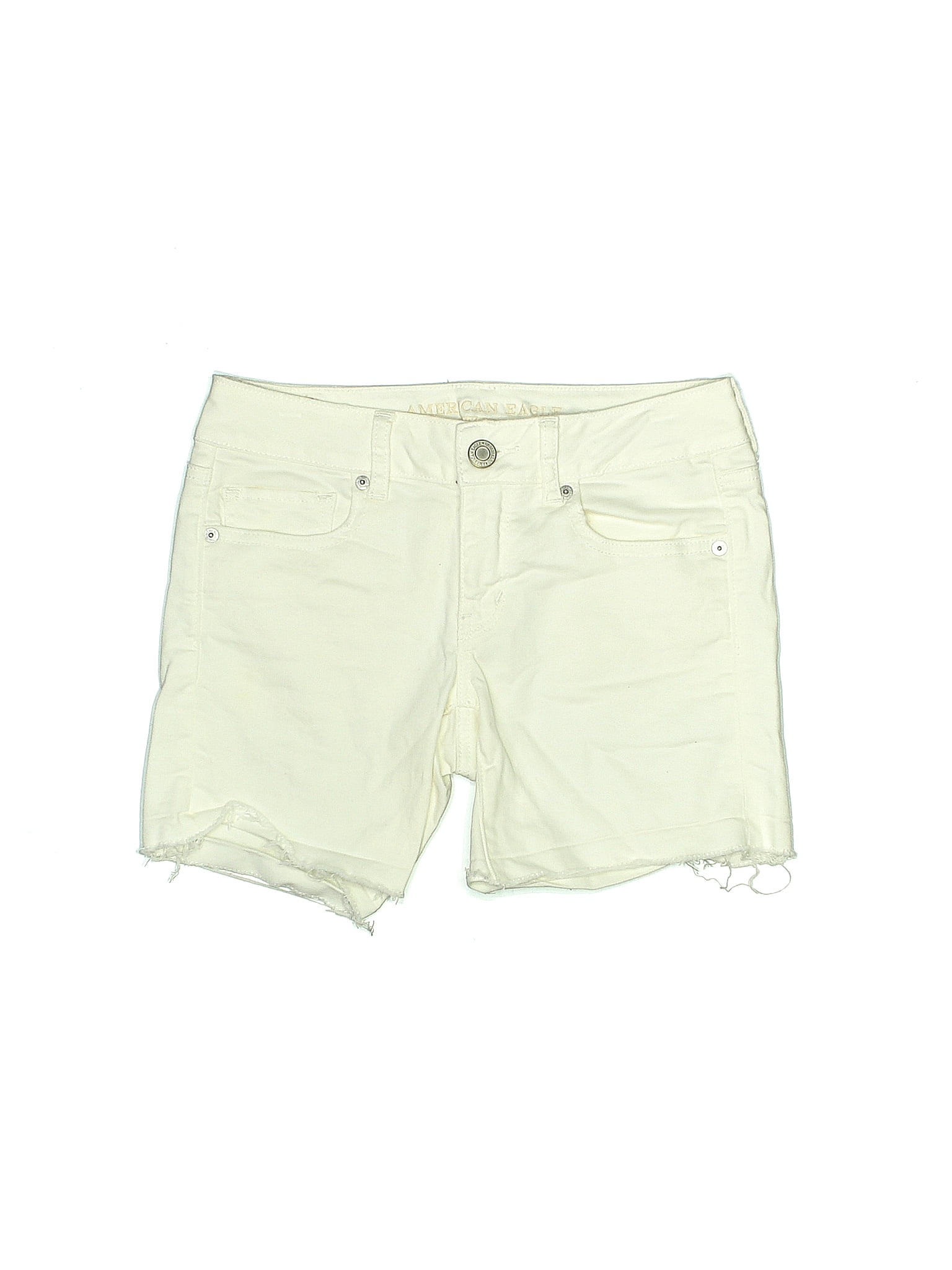 American Eagle Outfitters Solid Green Shorts Size 4