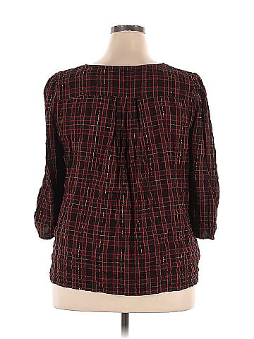 Ann Taylor LOFT 3/4 Sleeve Blouse (view 2)