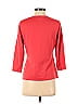 Worth New York Red 3/4 Sleeve Top Size S - photo 2