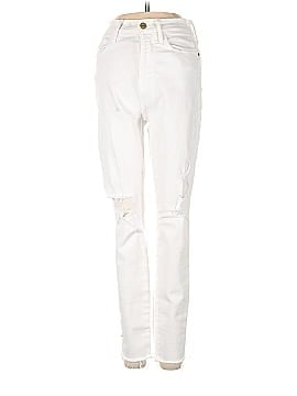 FRAME Denim Hearts White Jeans Size 28 waist