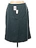 Judy's Group Inc 100% Polyester Chevron-herringbone Gray Formal Skirt Size 10 - photo 2