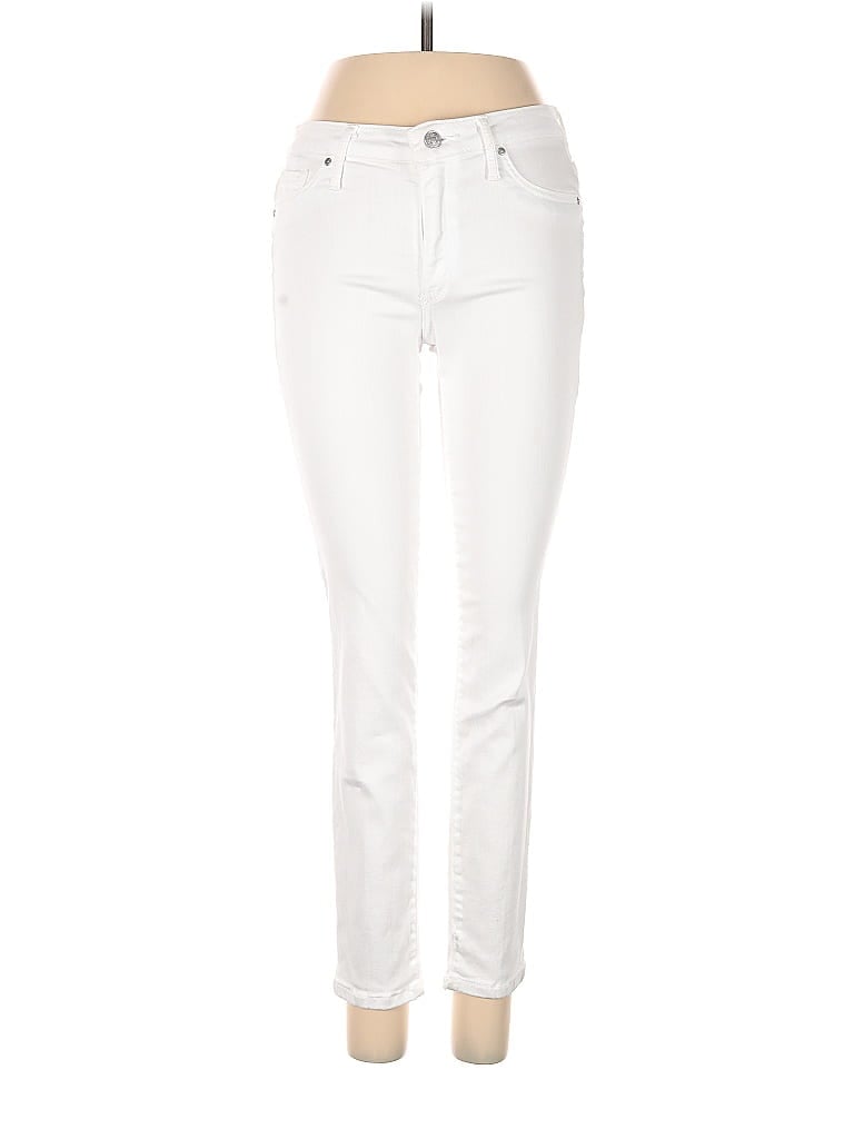 Pre-owned Black Orchid Denim Jeans In White
