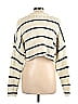 Edikted 100% Acrylic Stripes Ivory Pullover Sweater Size Med - Lg - photo 2