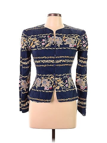 Adrianna Papell Long Sleeve Silk Top (view 1)