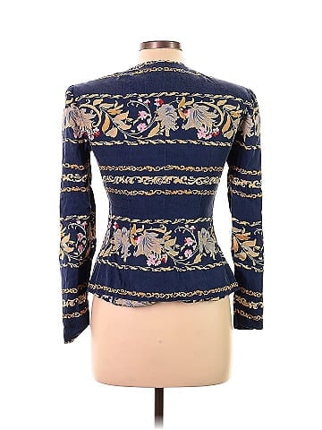 Adrianna Papell Long Sleeve Silk Top (view 2)