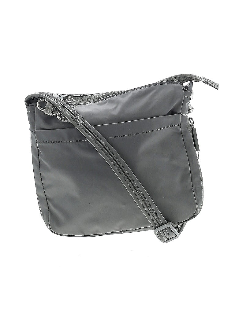 Ebags Solid Gray Crossbody Bag One Size - 61% Off 