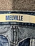 Melville 100% Cotton Hearts Blue Jeans Size 24 waist - photo 3