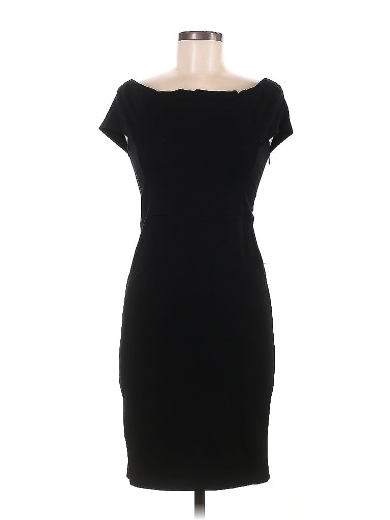 Pre-owned Zara W&b Collection Cocktail Dress In Black