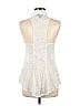 Fashion Star for H&M Ivory Sleeveless Button-Down Shirt Size 6 - photo 2
