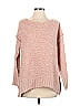 Rinascimento Tweed Pink Pullover Sweater Size S - photo 1