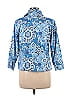 MULTIPLES Paisley Blue Blazer Size M - photo 2