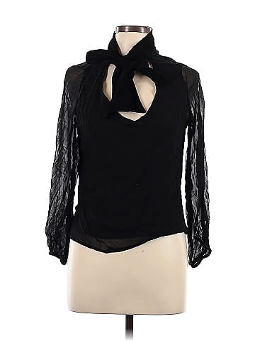 AS by DF Long Sleeve Silk Top (view 1)