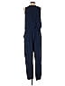 CAbi 100% Polyester Solid Blue Jumpsuit Size M - photo 2