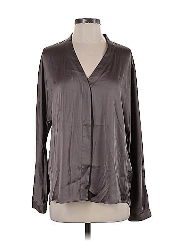 R | Label Long Sleeve Blouse (view 1)