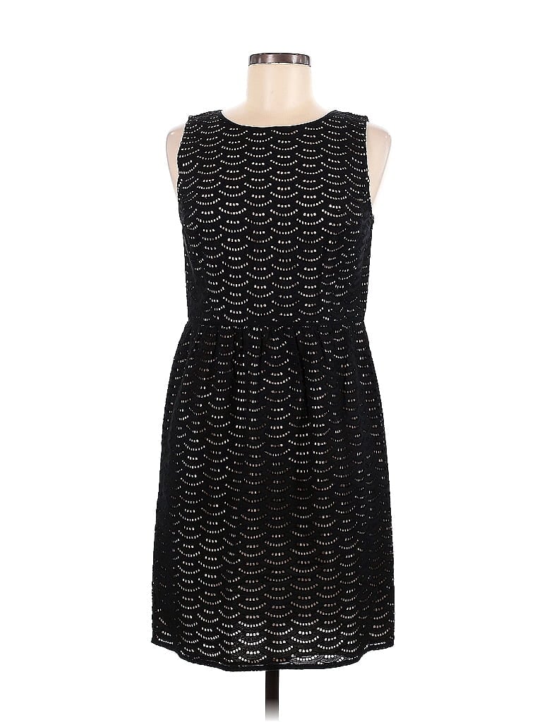 Pre-owned Ann Taylor Loft Casual Dress In Black