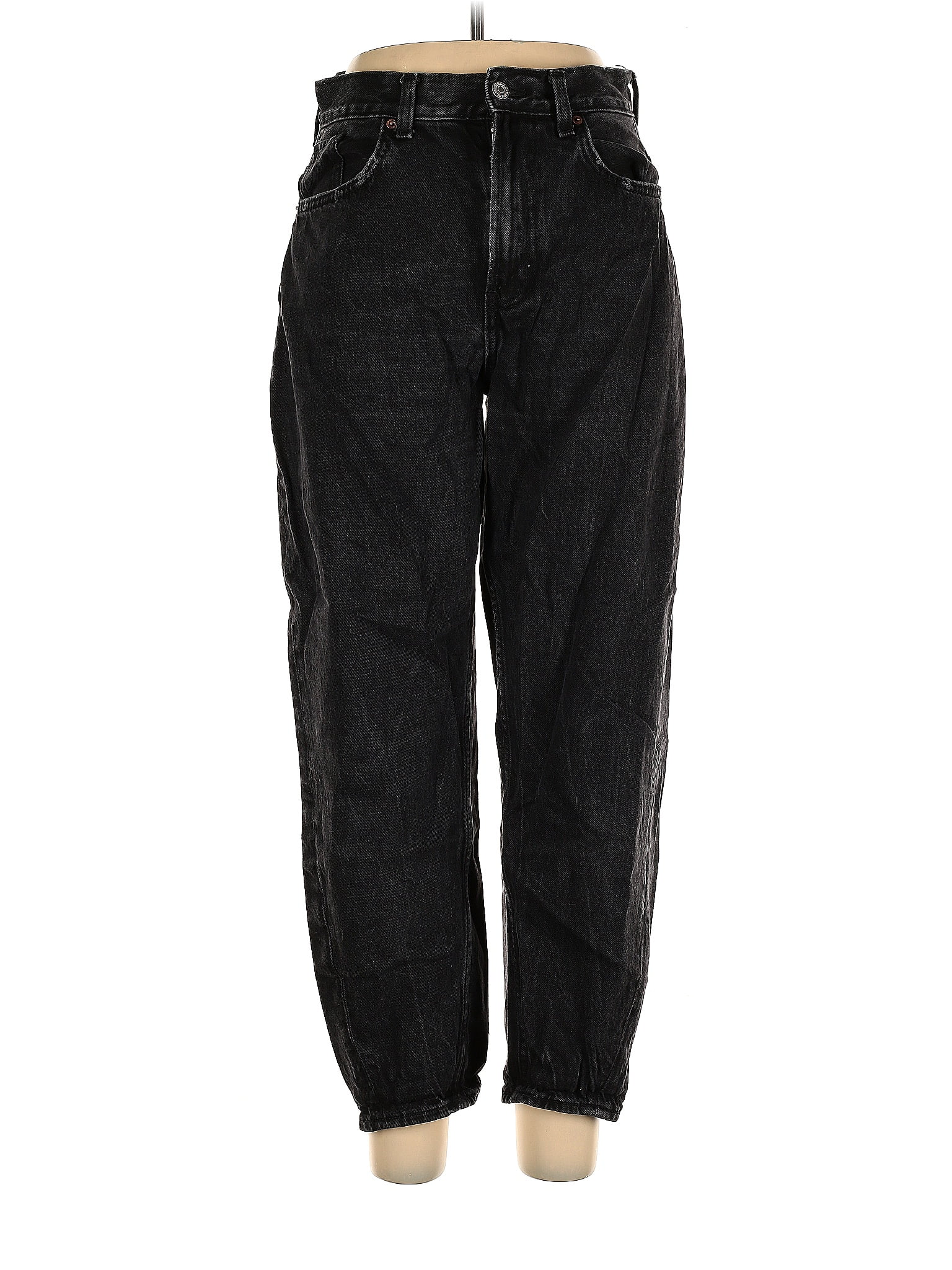Old Navy 100 Cotton Black Jeans Size 10 52 off ThredUp