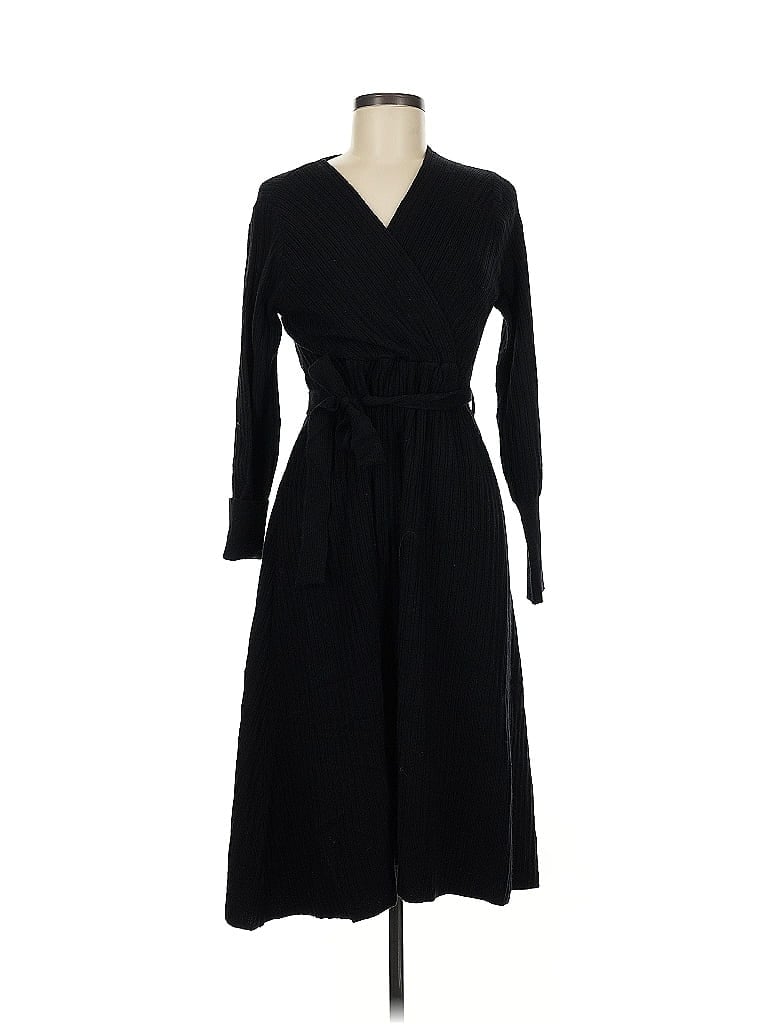 Moonsea Black Casual Dress Size M - photo 1