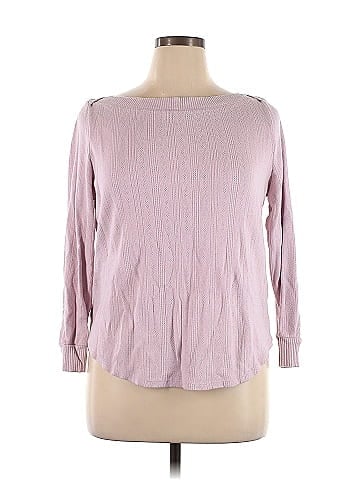 Ann Taylor LOFT 3/4 Sleeve T-Shirt (view 1)