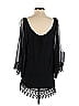 Tasha Polizzi Collection 100% Cotton Black 3/4 Sleeve Blouse Size S - photo 2