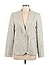 Lafayette 148 New York 100% Cotton Ivory Blazer Size 6 - photo 1
