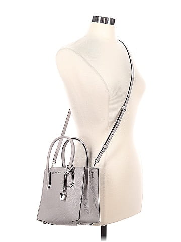 MICHAEL Michael Kors Leather Satchel (view 2)