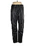 Ann Taylor 100% Polyester Black Faux Leather Pants Size 12 - photo 1