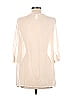 Paraella 100% Polyester Ivory 3/4 Sleeve Blouse Size L - photo 2