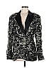 ROTATE 100% Polyester Black Blazer Size 6 - photo 1