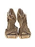 getmorebeauty Tan Gray Heels Size EU 40 - photo 2