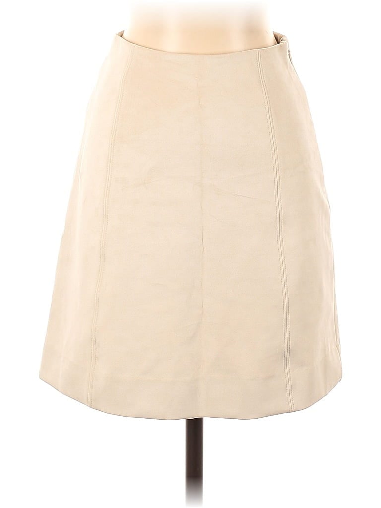 Pre-owned Babaton Formal Skirt In White