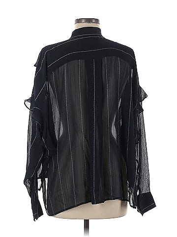 Joie Long Sleeve Silk Top (view 2)