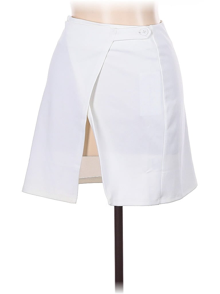 Pre-owned Ei8th Hour Casual Skirt In White