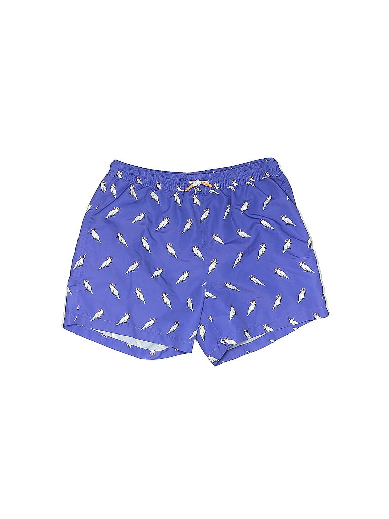 Zara Print Blue Board Shorts Size 13 (big kids) - photo 1